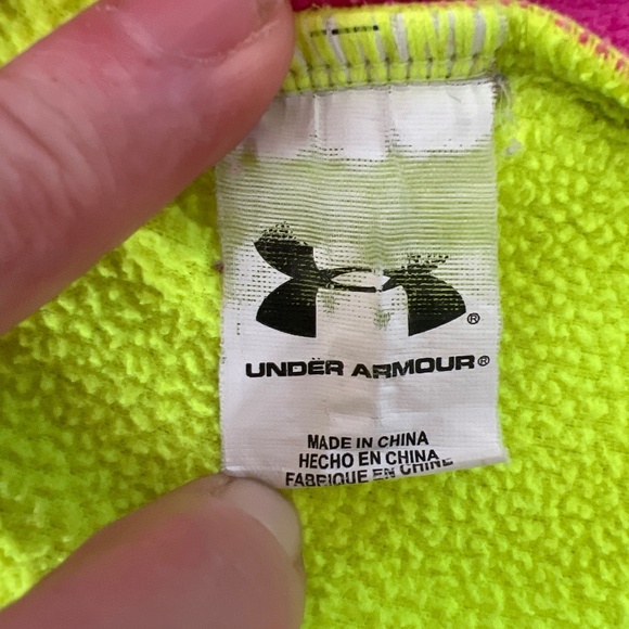 Under Armor Girls Full Zip Hoodie Size 6X - Picture 7 of 9